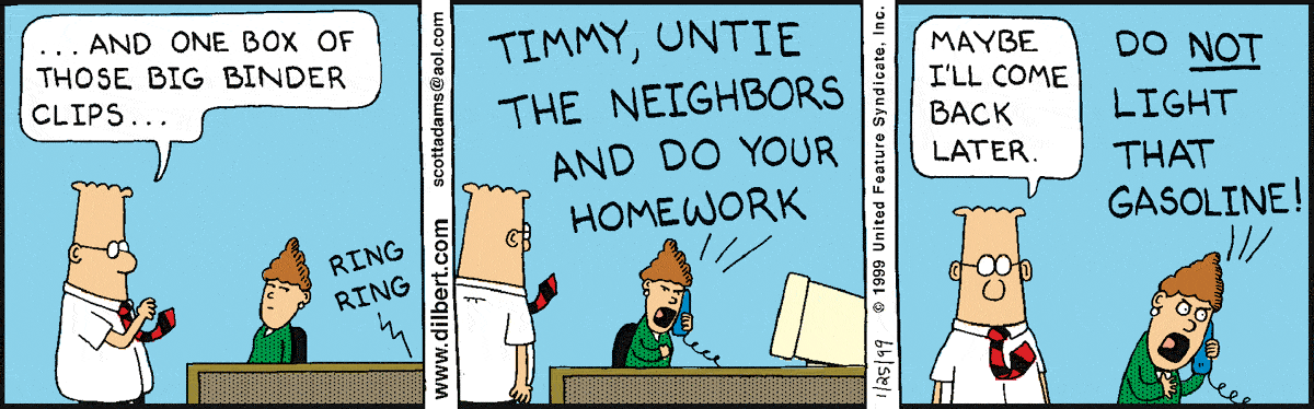 Dilbert Cartoon